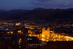Cusco at night