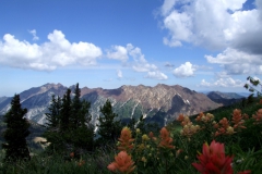 Castillejas and mountains...