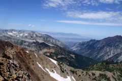 view from the top toward Salt Lake City
