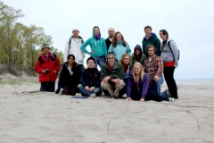 Group photo at Long Point