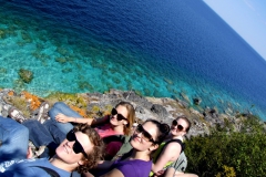 walking on the Bruce Trail from Little Cove