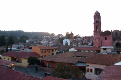 Tlalpujahua (Pueblo Magico) before getting dark